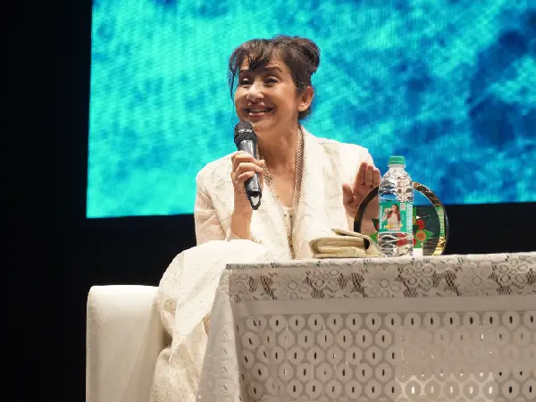 Indian Actress Manisha Koirala in _From Big Screen to Streaming_ panel discussion